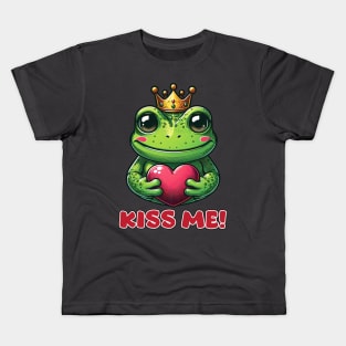 Frog Prince 47 Kids T-Shirt